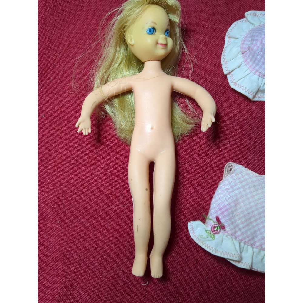 Vintage Mattel #3550 Tutti Doll – Original Romper, Hat, & Shoes - Picture 7 of 9